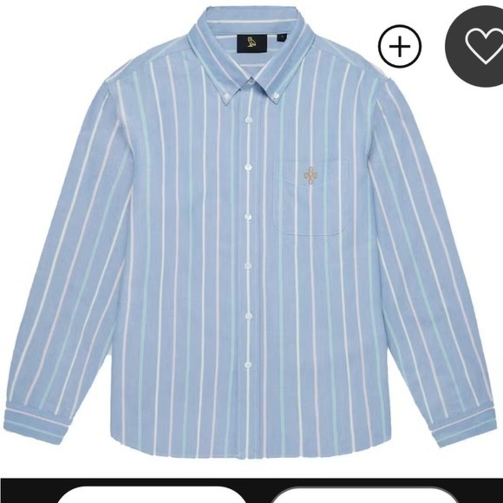 OVO October’s Very Own - Mens OVO Pin Striped Oxford xxxl